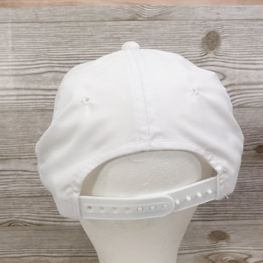 BASS PRO SHOPS LOGO WHITE SNAPBACK TRUCKER BASEBALL HAT CAP